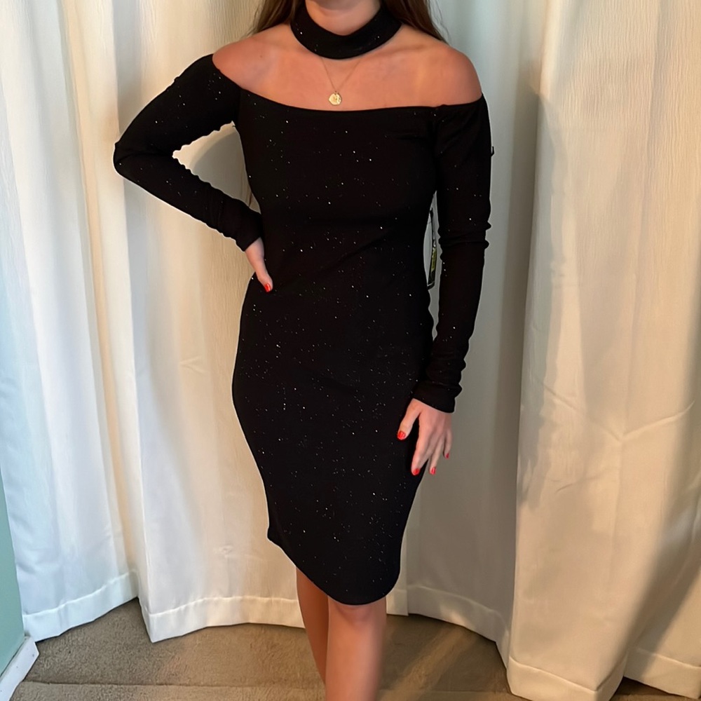 NWT Black Sparkle Dress! Size 1/2